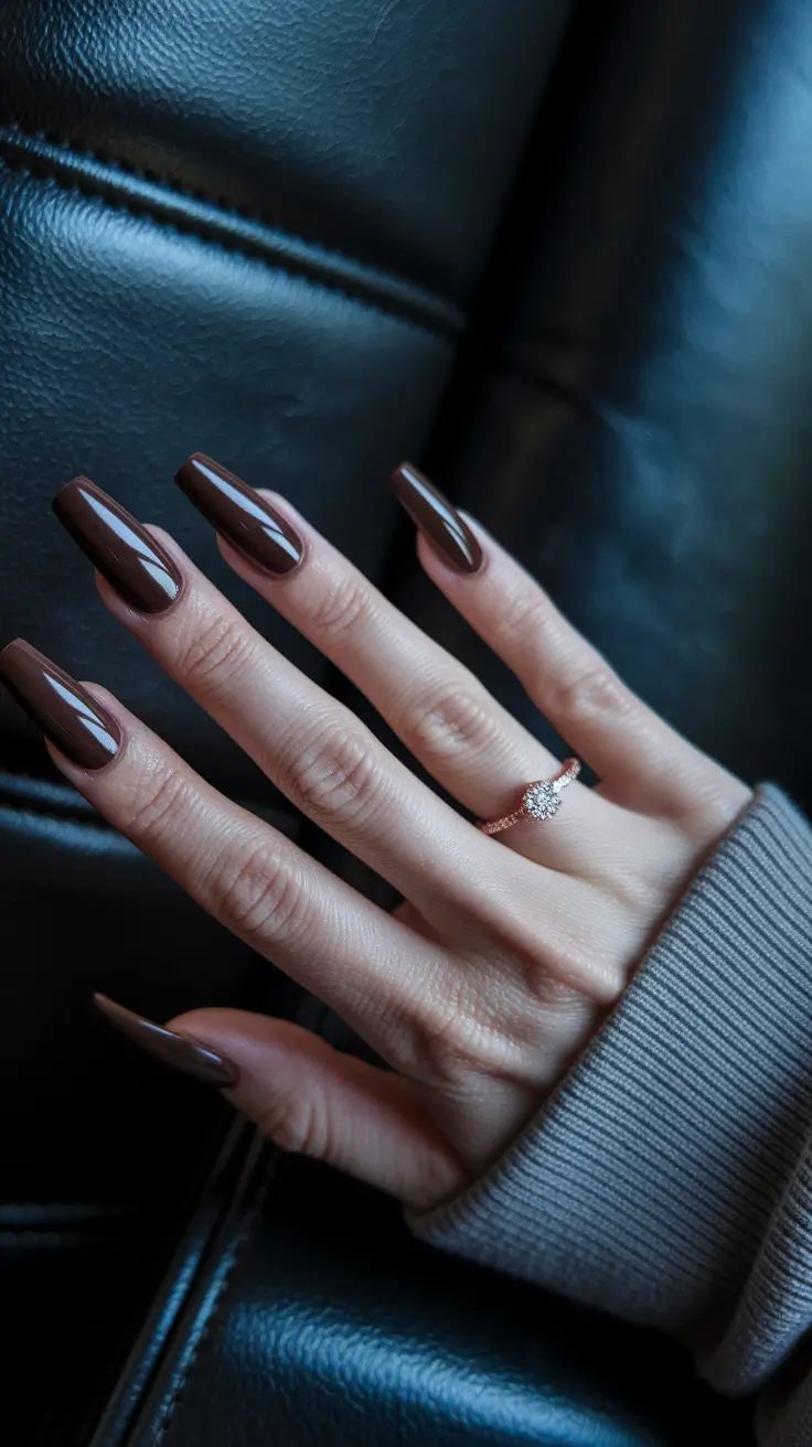 fall gel short Dark Roast Chic