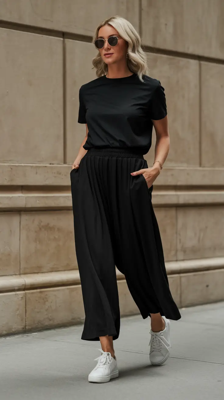 september outfits All Black, All Ease