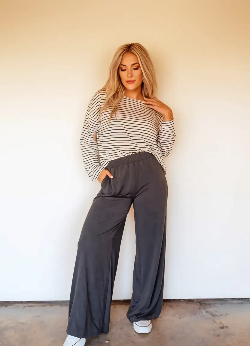 september outfits Stripes, Comfort, and Fall Ease