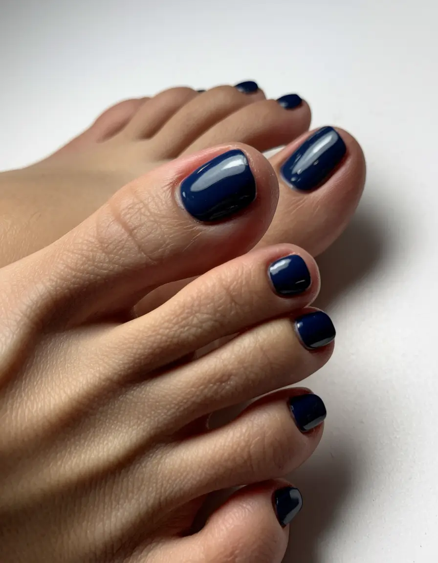 September toe nails Midnight Statement