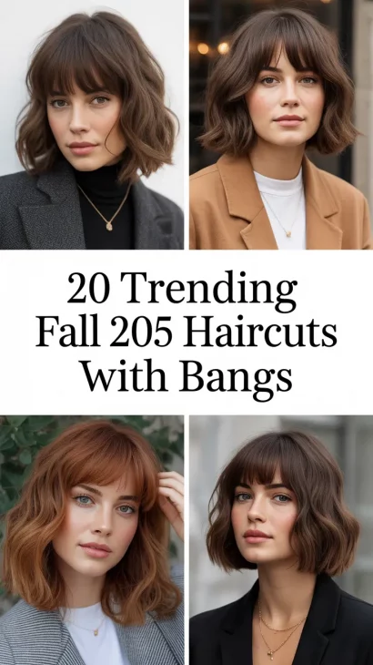 Trending Fall 2025 Haircuts with Bangs: Fresh Styles for Every Face Shape