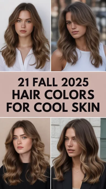 Fall 2025 Hair Colors for Cool Skin: Best Shades for Pale, Olive & Light Tones