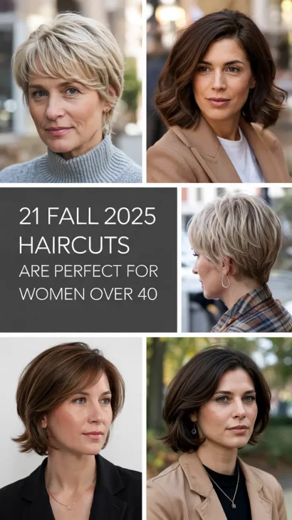 Fall 2025 Haircuts Are Perfect for Women Over 40: Best Short & Layered Looks