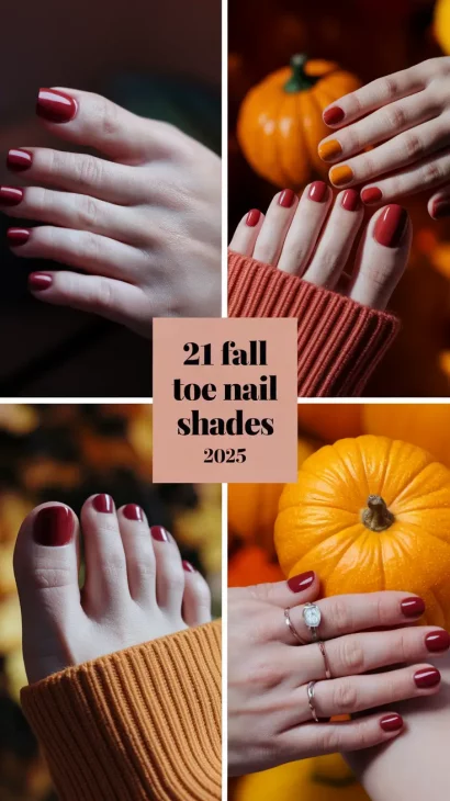 Fall Toe Nail Shades 2025: Best Autumn Pedicure Ideas for Every Skin Tone