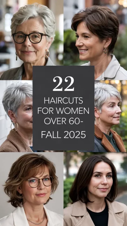 Haircuts for Women Over 60 - Fall 2025: Best Short Haircuts for Fine and Thinning Hair