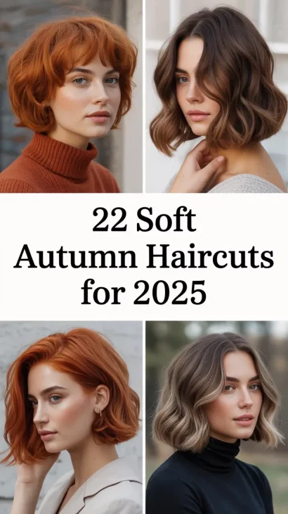 Soft Autumn Haircuts for 2025: Chic Ideas for Brunette and Blonde Hair