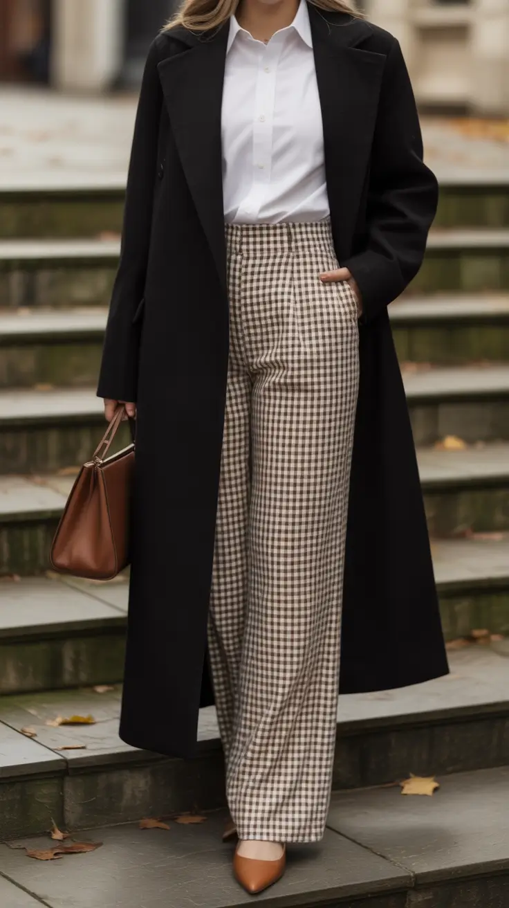 trendy fall outfits 2025 Timeless Prep in Modern Checks