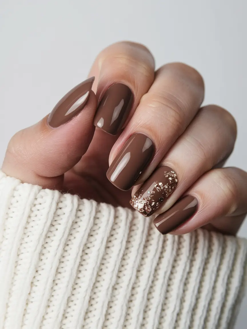 Trendy Brown Fall Nails 2025: Top Almond Designs & Inspo for Autumn