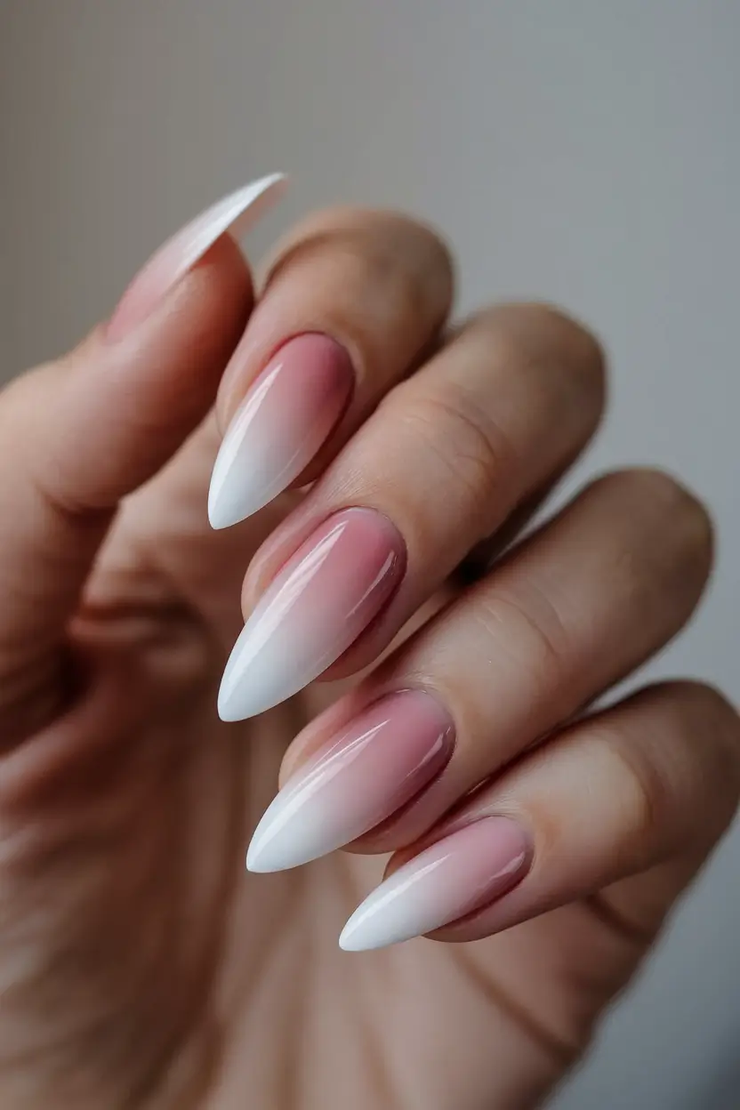 Stylish Fall Ballerina Nails 2025 for Short and Simple Seasonal Looks