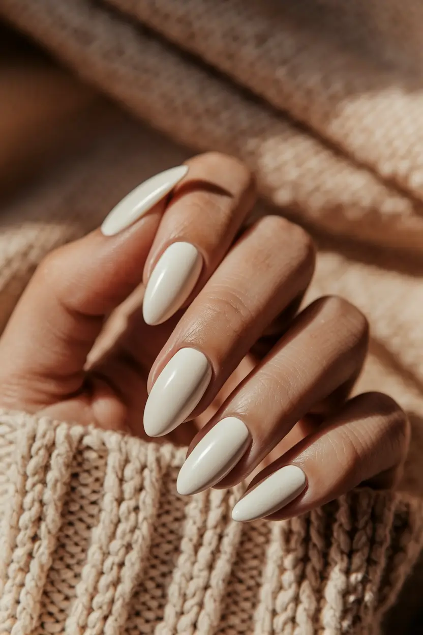 fall colors for nails Ivory Sweater Season