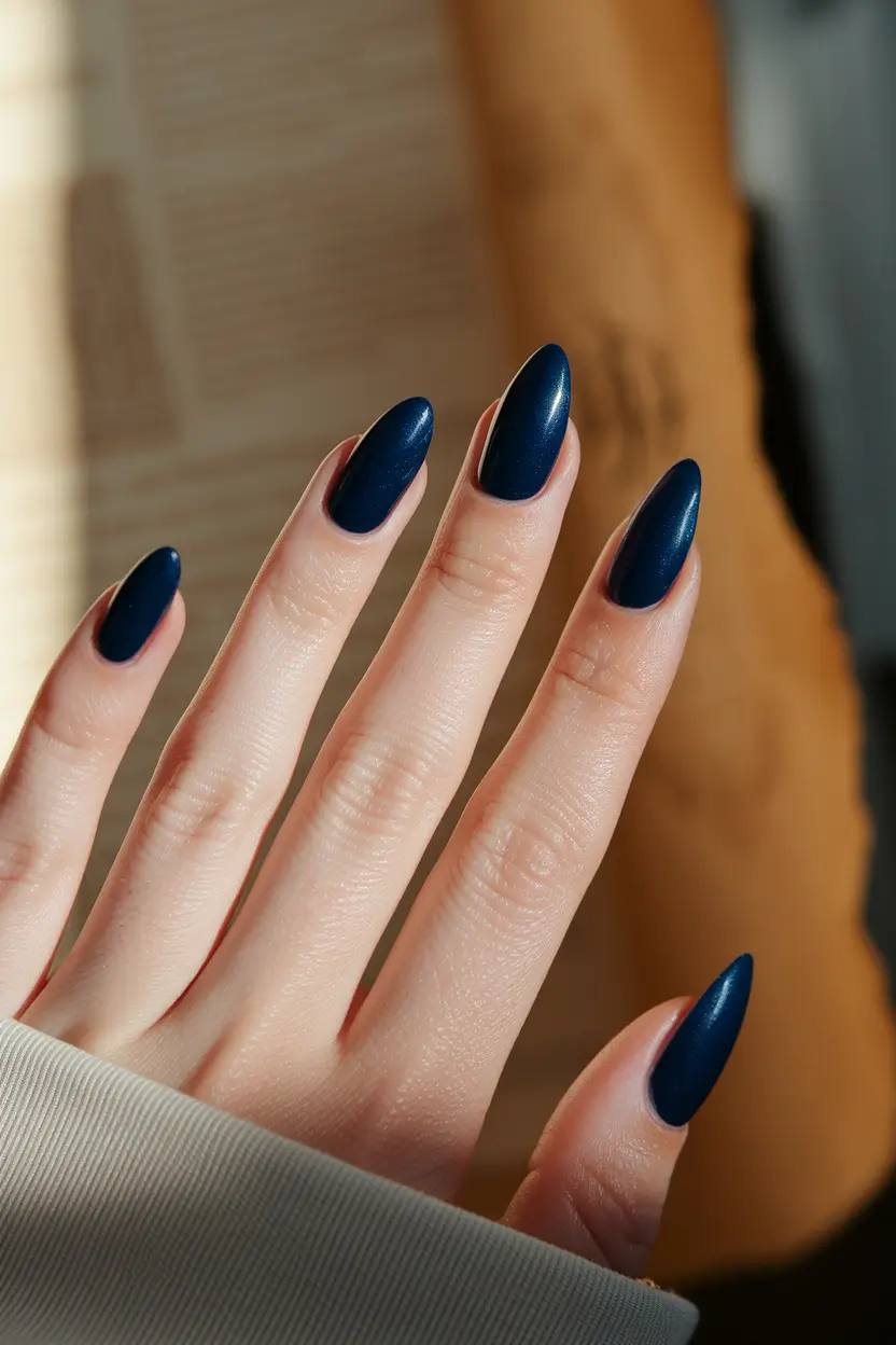 fall colors for nails Midnight Satin