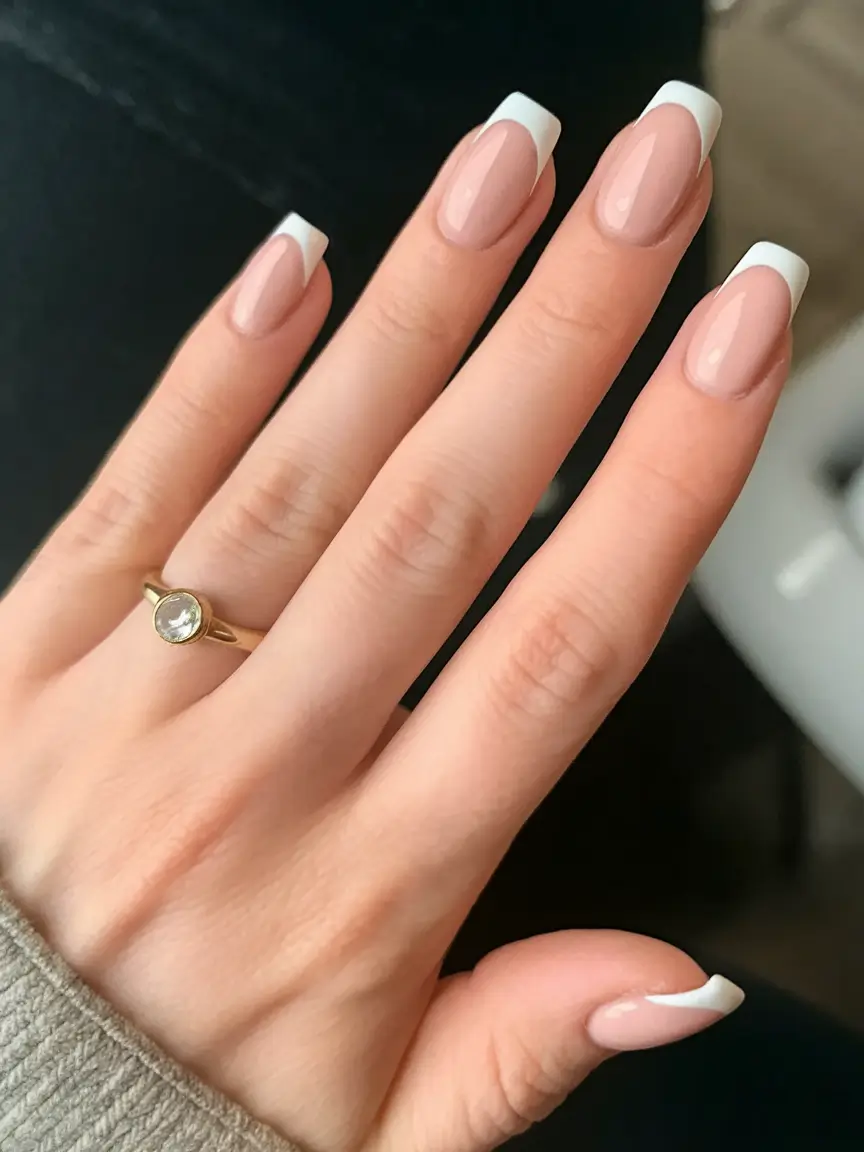 Trendy Fall French Tip Nail Designs 2025 for Classy Almond Shapes
