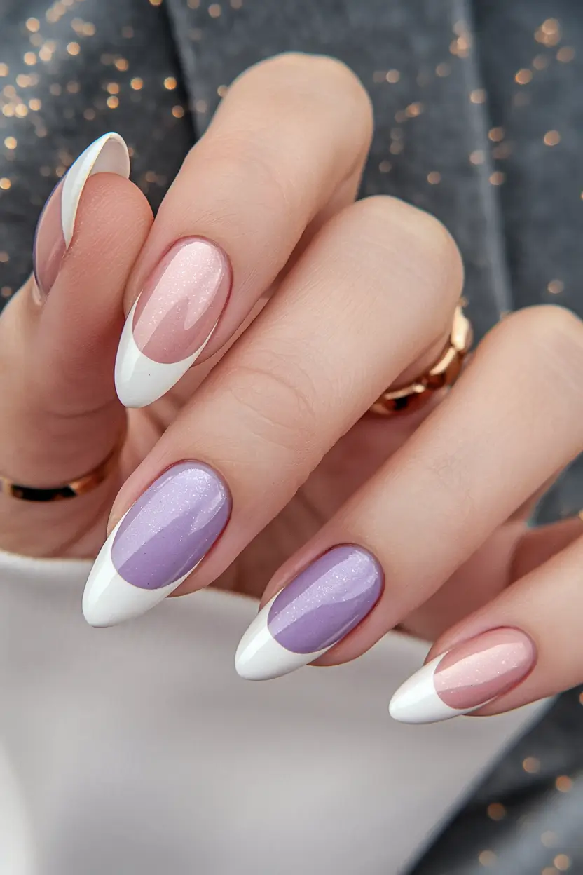 Trendy Fall French Tip Nail Designs 2025 for Classy Almond Shapes