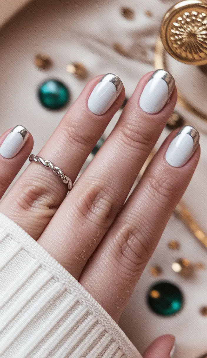 Trendy Fall French Tip Nail Designs 2025 for Classy Almond Shapes