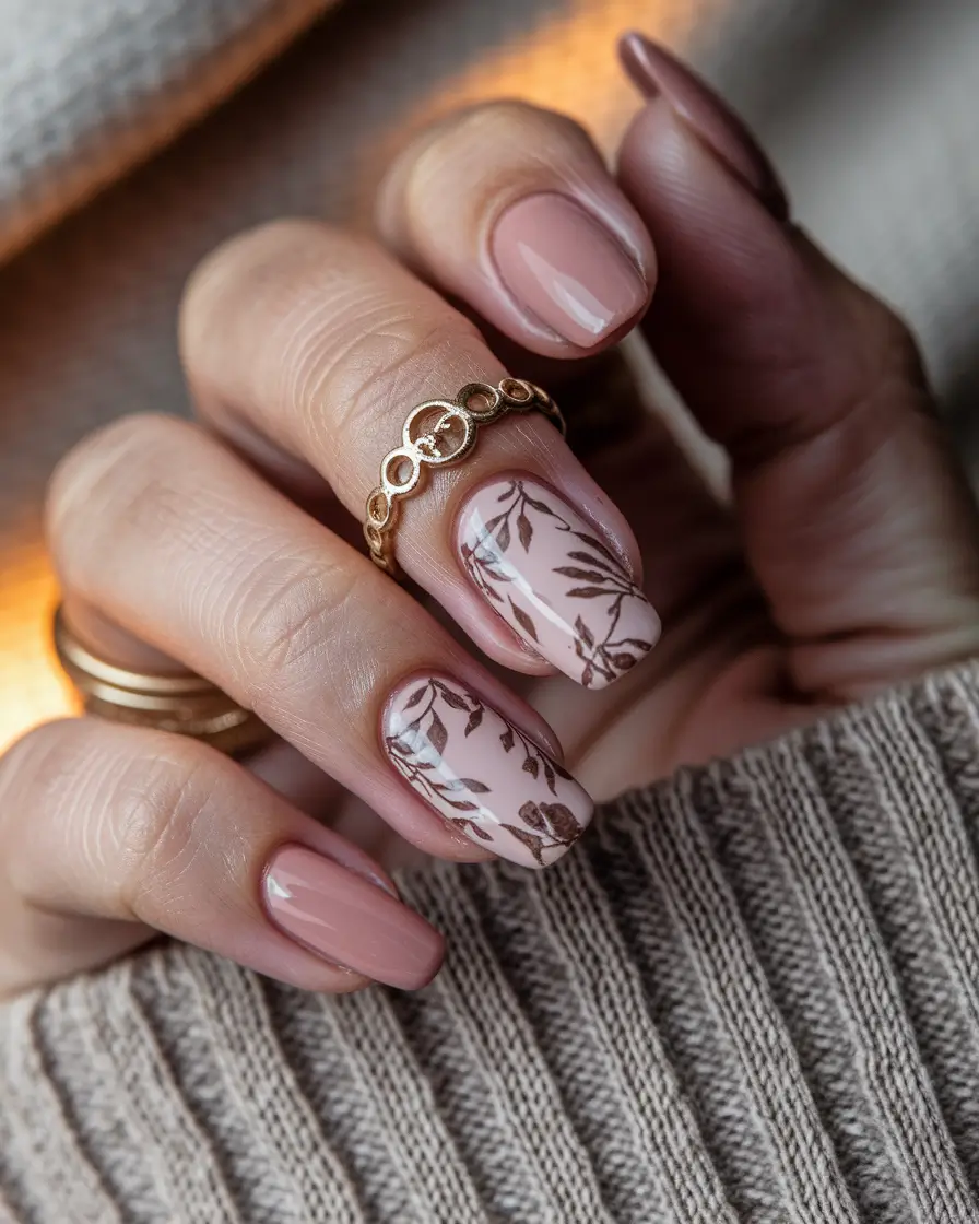 Trendy Fall Nail Designs 2025 with Almond Shape Ideas for Every Autumn Mood