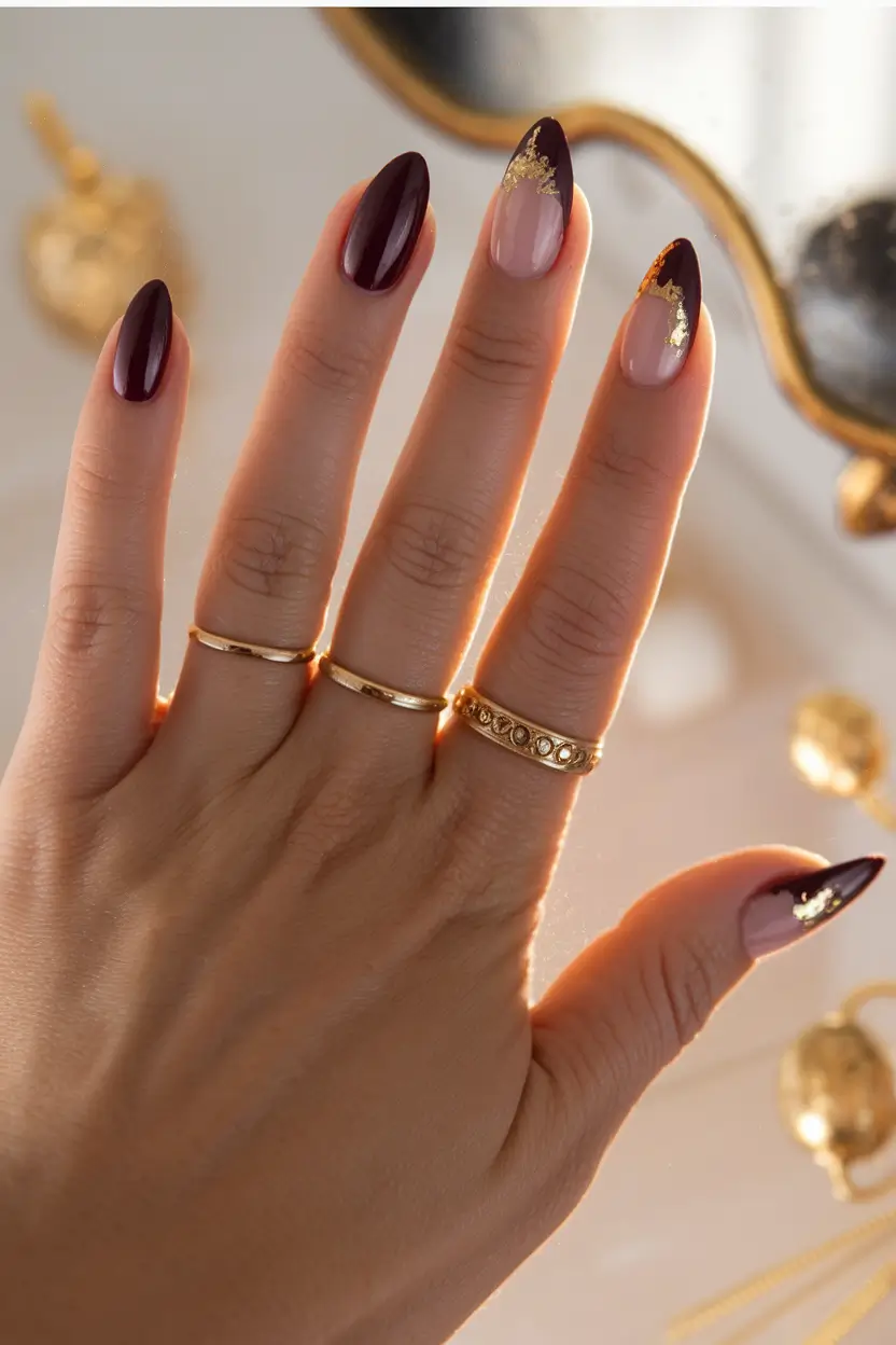 Trendy Fall Nail Designs 2025 with Almond Shape Ideas for Every Autumn Mood