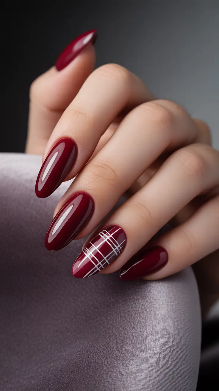 Trendy Winter Burgundy Nails Colors 2025–2026: Elegant Dark Nail Ideas for Every Occasion