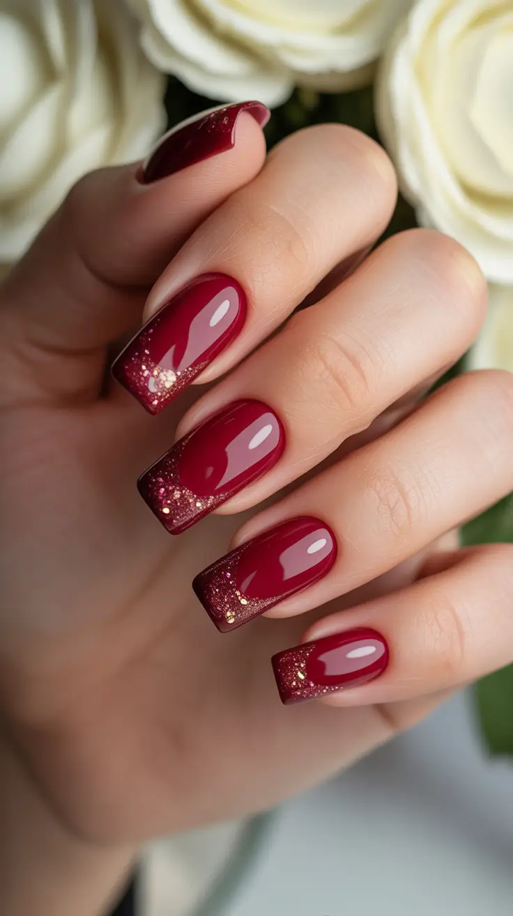 Trendy Winter Burgundy Nails Colors 2025–2026: Elegant Dark Nail Ideas for Every Occasion