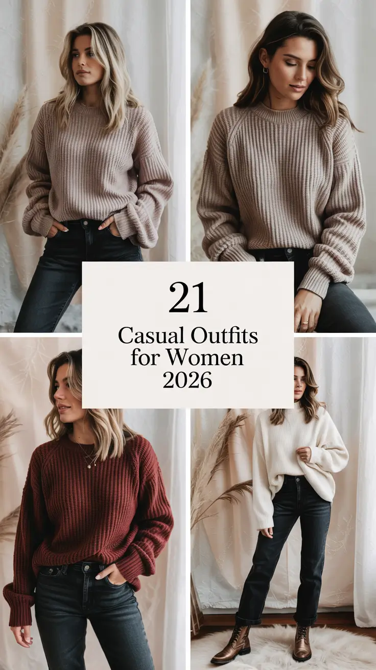Casual Outfits for Women 2026 – Stylish, Smart, and Effortlessly Chic Looks
