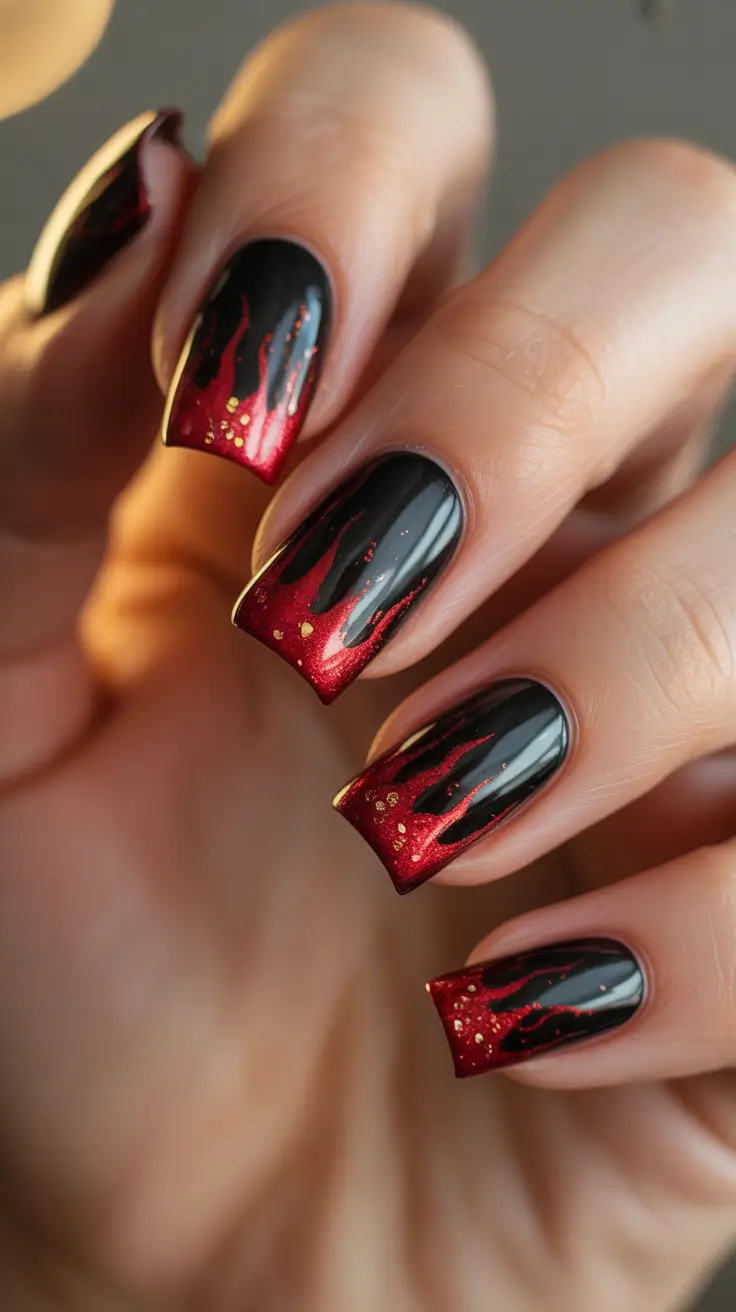 Modern Dark Nail Inspo Winter 2025–2026