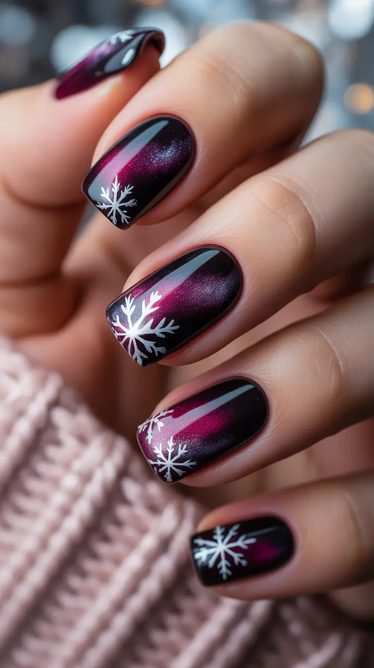 Modern Dark Nail Inspo Winter 2025–2026