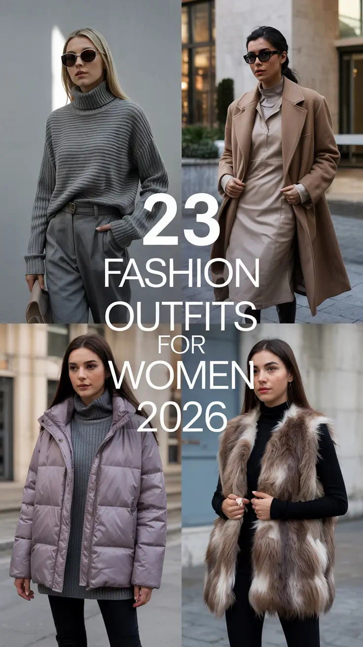 Fashion Outfits for Women 2026 – Aesthetic, Elegant, and Timeless Trends