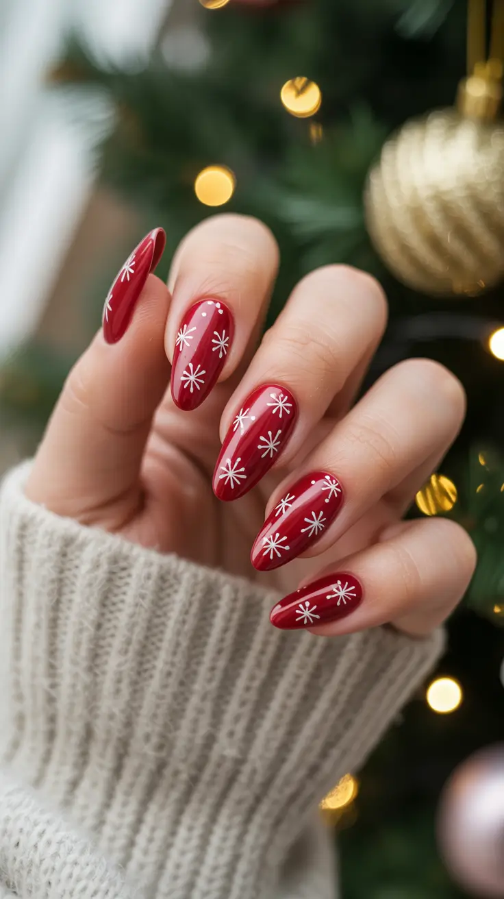Best Red Nails Christmas 2025 – Festive Holiday Nail Designs in Every Shade of Red