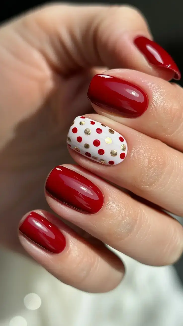 Trendy Simple Christmas Nails 2025 – Minimalist Holiday Nail Ideas for Every Style