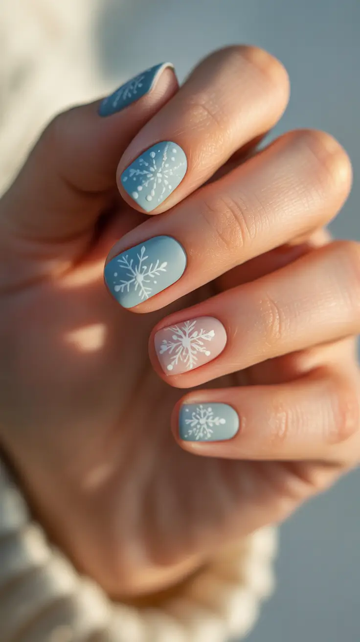 Modern Acrylic Nails Winter 2025–2026