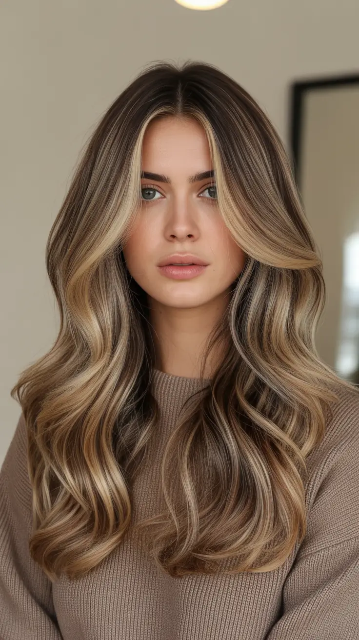 Blonde hair color 2026 - Dimensional Mushroom Bronde With Face Framing