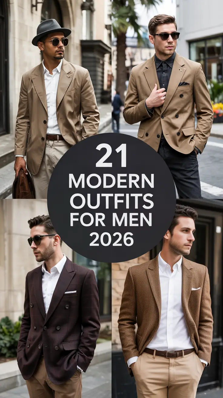 Modern Outfits For Men 2026: Smart Layers, Clean Lines, Real-Life Style