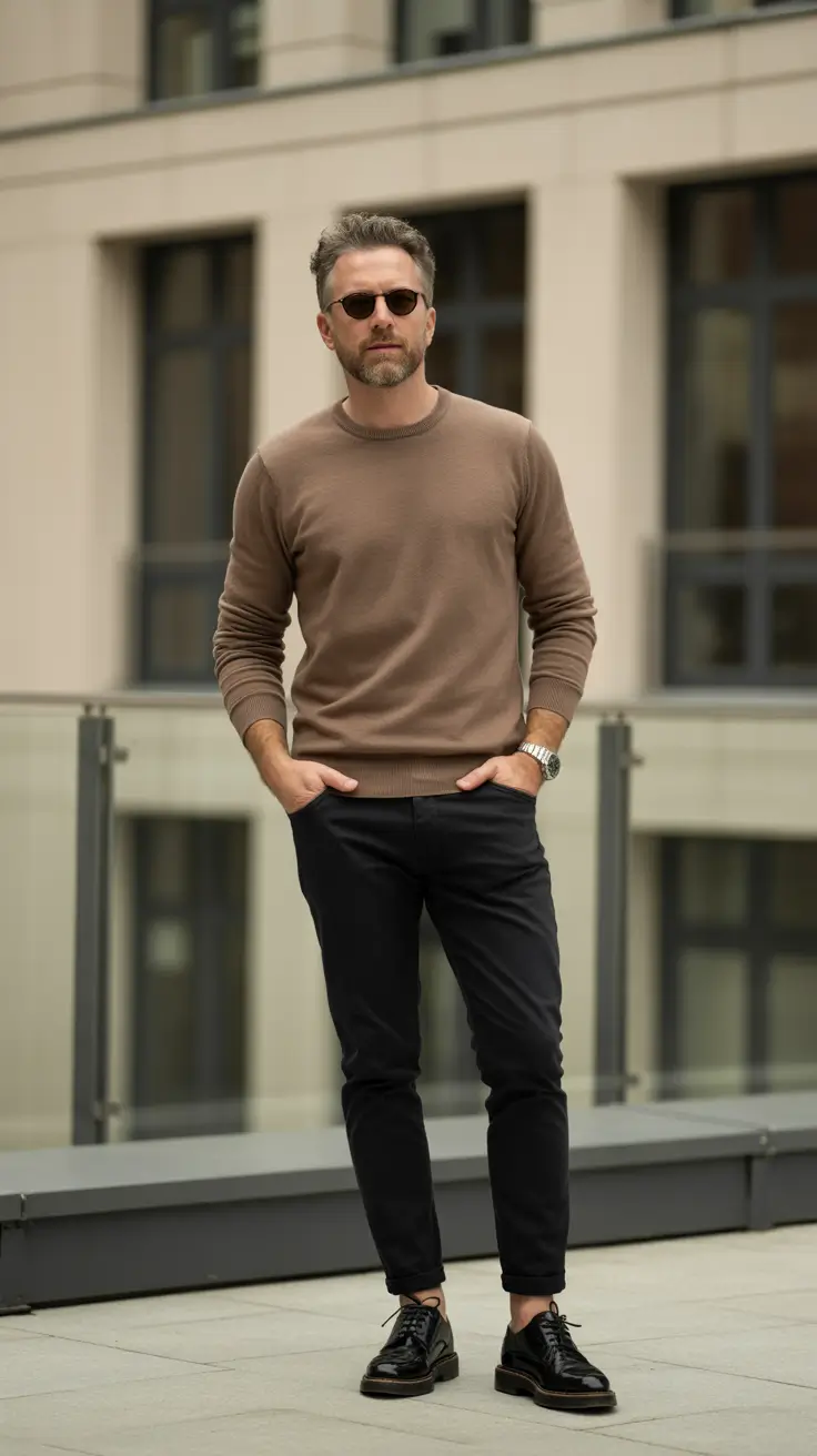 Casual Outfits For Men Over 50 In 2026 - Urban Minimalist Weekend Uniform