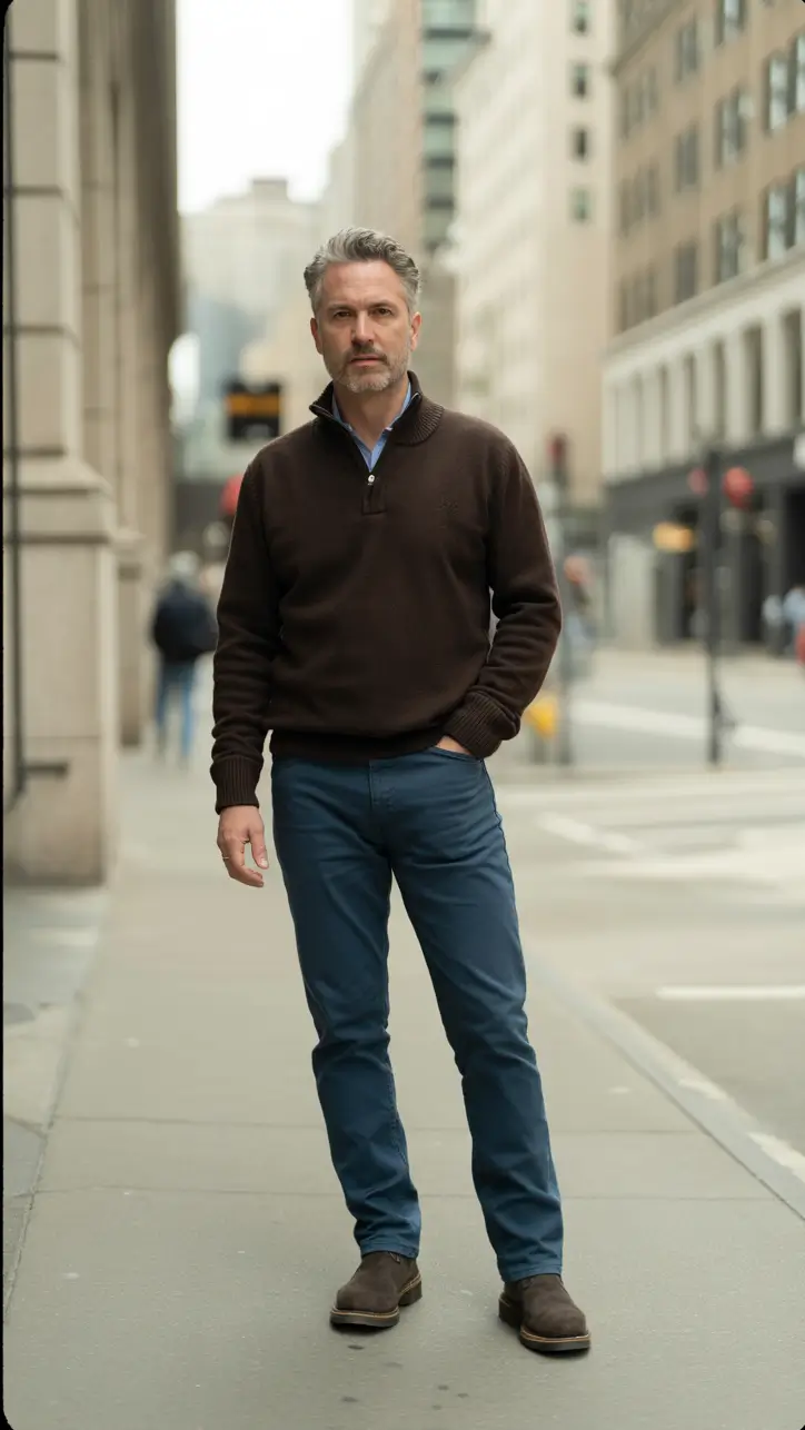 Casual outfits for men over 50 in 2026 - Easy Smart Casual For Cooler Transitional Days
