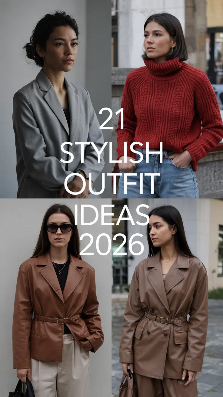 Stylish Outfit Ideas 2026: Classy, Casual & Aesthetic Fashion Inspo for Women