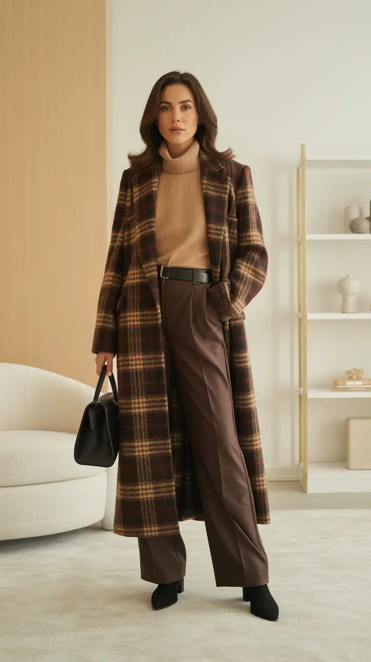 Stylish outfit ideas 2026 - Heritage Plaid With Cocoa Tailoring