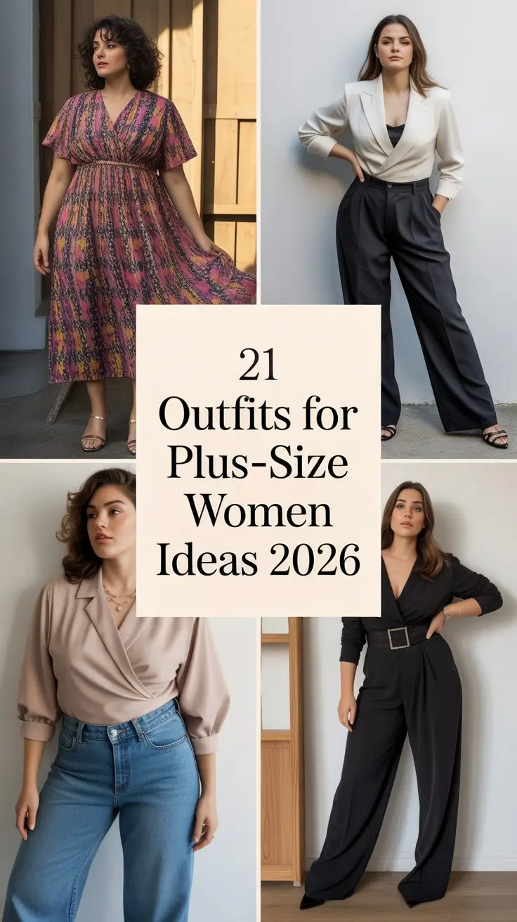 Outfits for Plus-size Women Ideas 2026: Cute, Casual and Confident Looks for Every Season