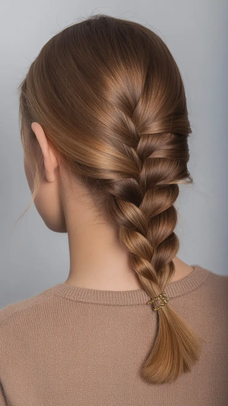 Stylish Braid Styles 2026 - Classic French Braid For Everyday Elegance
