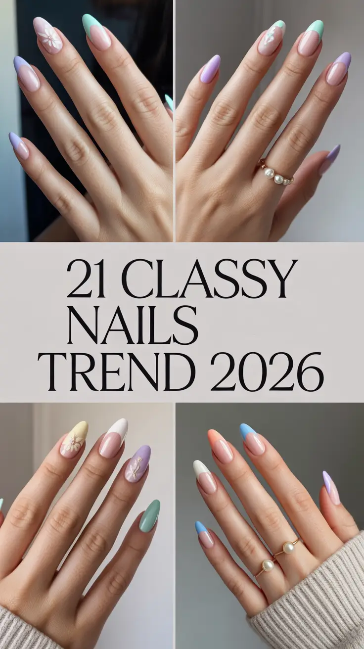 Classy Nails Trend 2026 - The Chicest Looks To Save Now