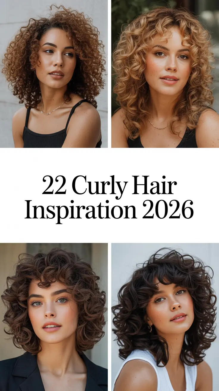 Curly Hair Inspiration 2026: Fresh Curly Hairstyles To Try Next