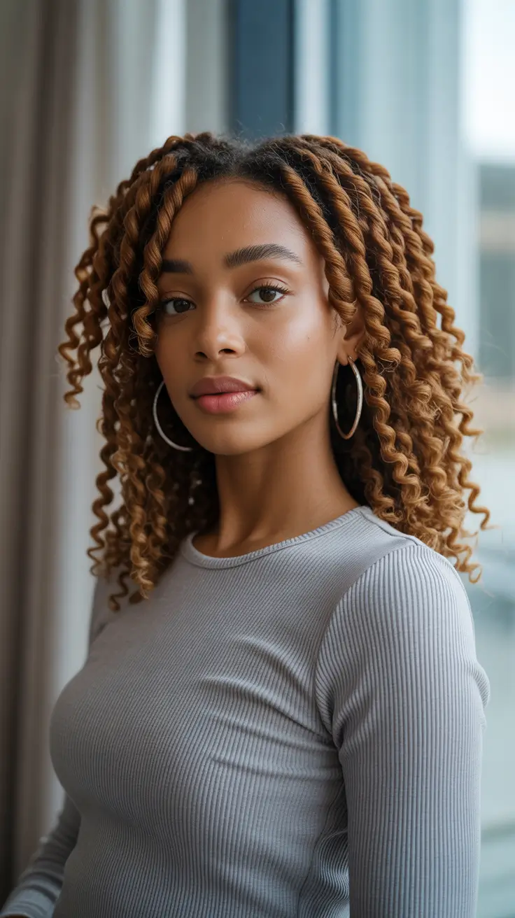 Curly Hair Inspiration 2026 - Cinnamon Twist Curls For Everyday Glam