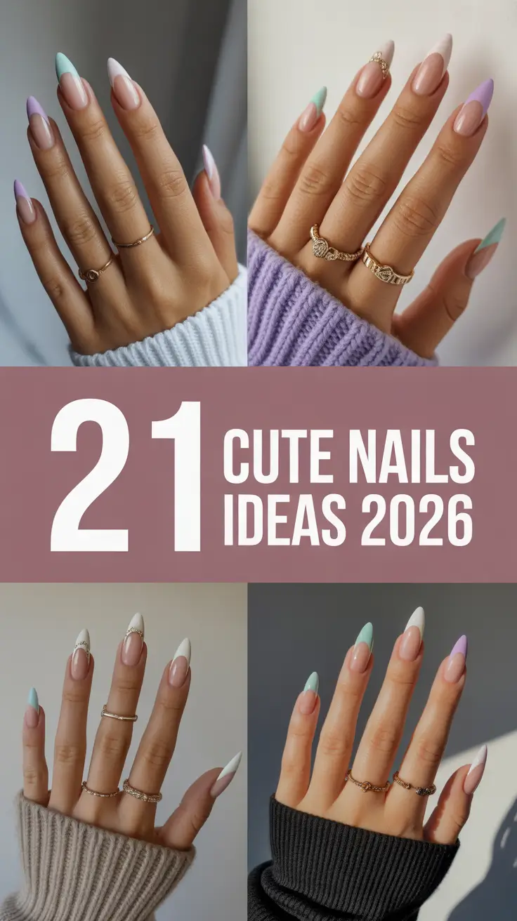 Cute Nails Ideas 2026: Simple, Trendy Designs For Every Season