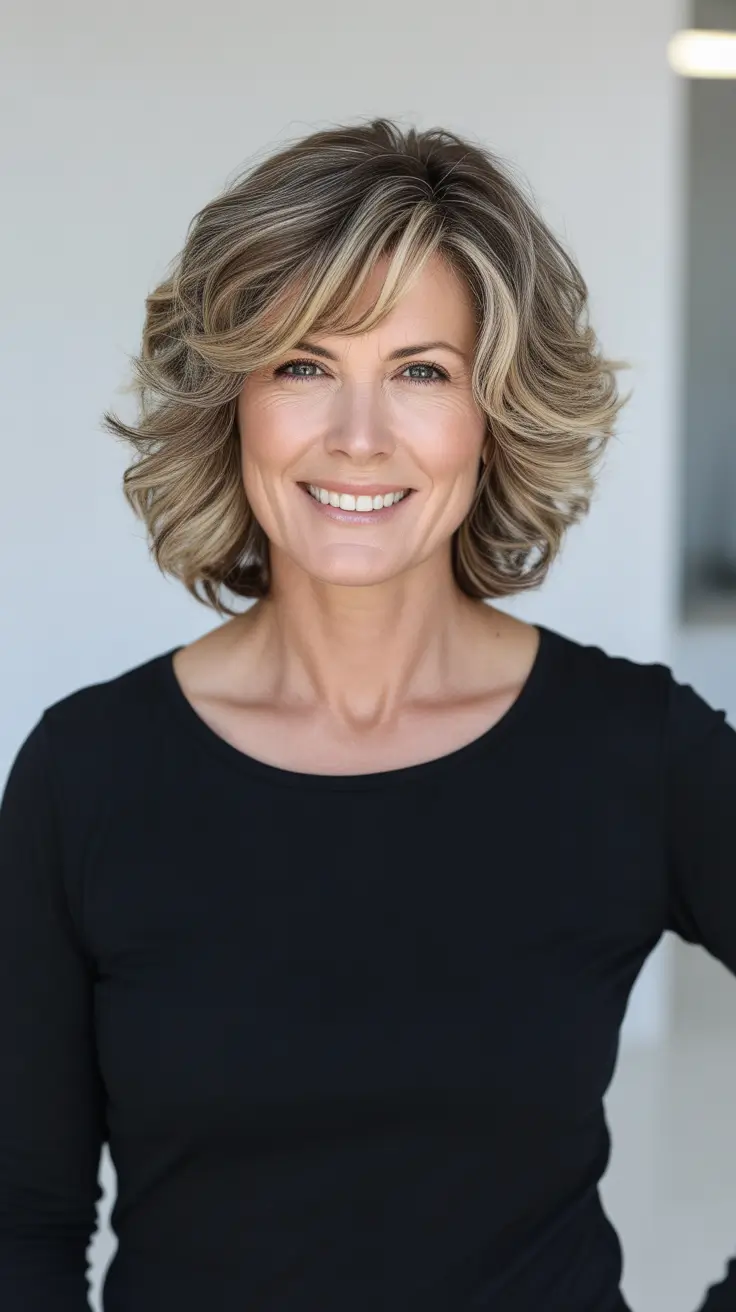 Trendy haircuts for women over 50 - 2026 - Soft Layered Shag For Fresh Volume