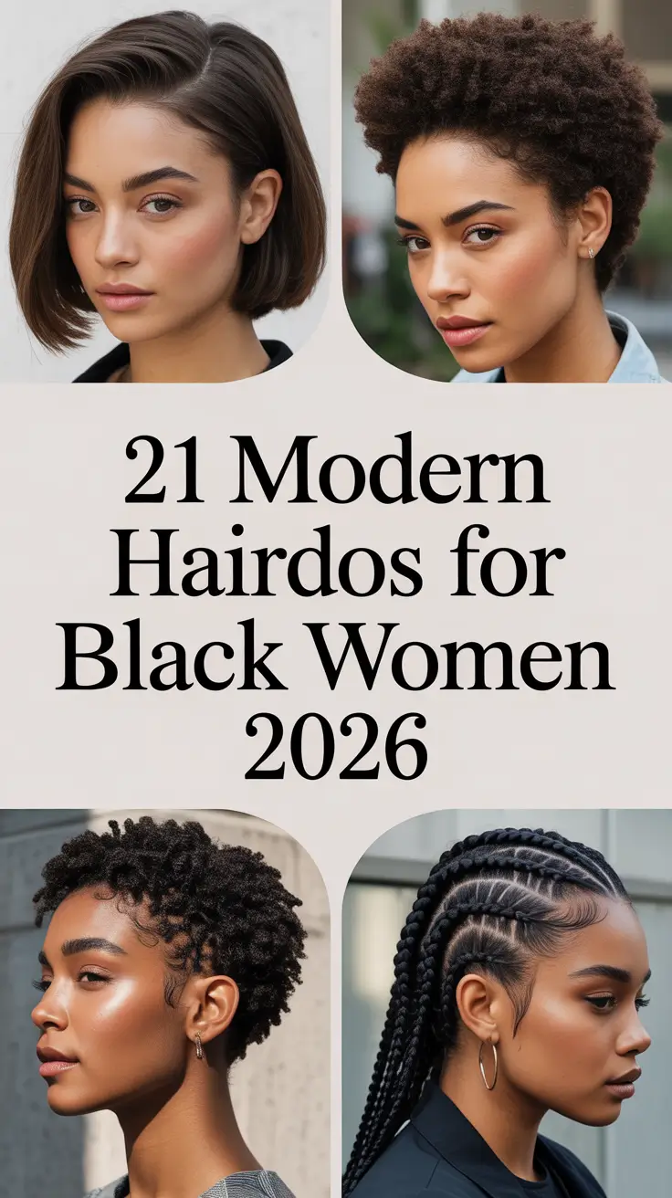 Modern Hairdos For Black Women 2026 - Protective Hairstyles To Try