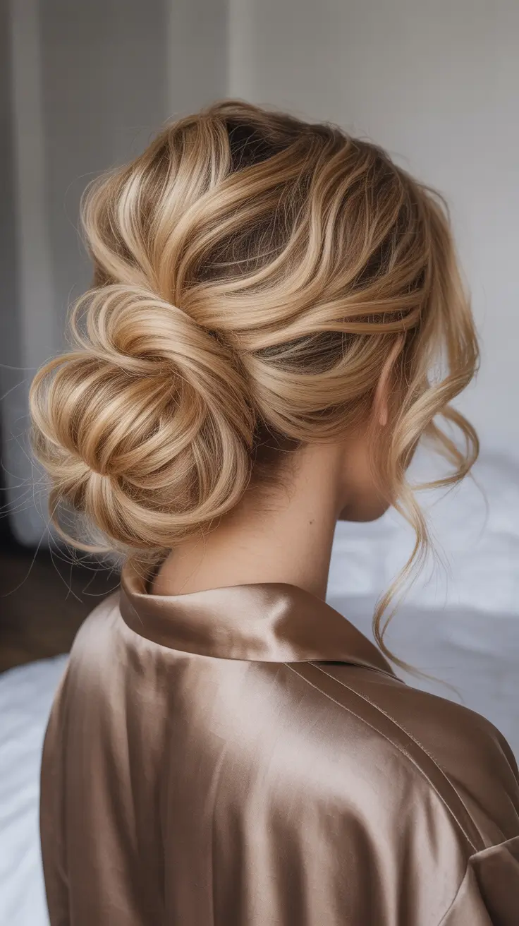 Stylish hair ideas 2026 Soft Chignon With Luxurious Volume