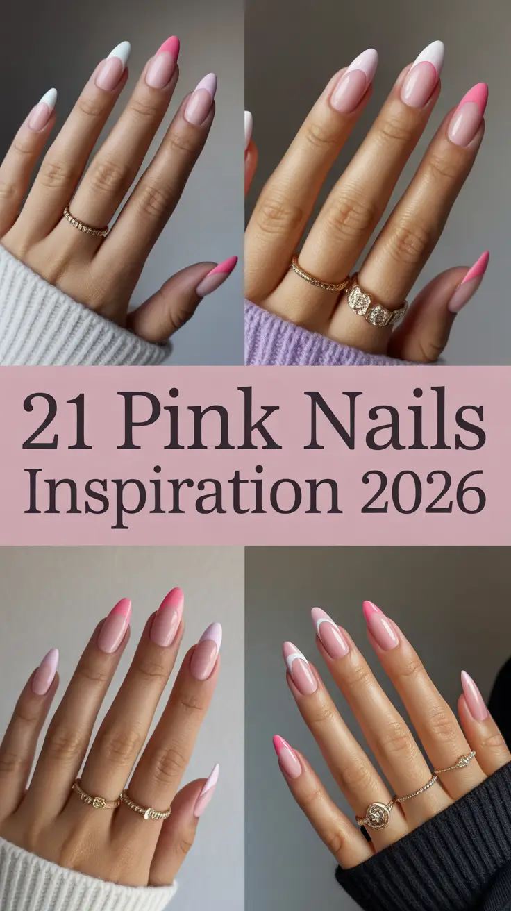 Pink Nails Inspiration 2026: Fresh Pink Nails Ideas For Cute Summer Designs