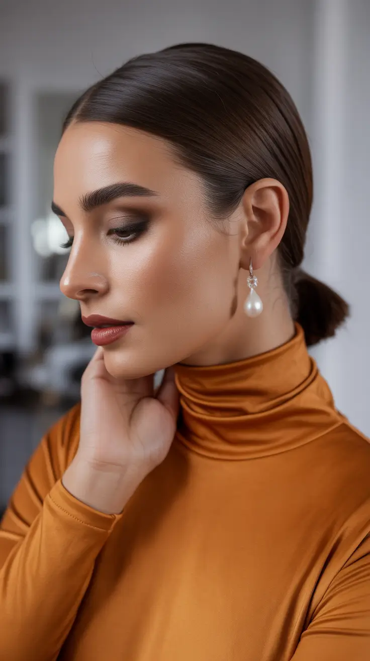 Easy ponytail hairstyles 2026 Low Sleek Knot Ponytail