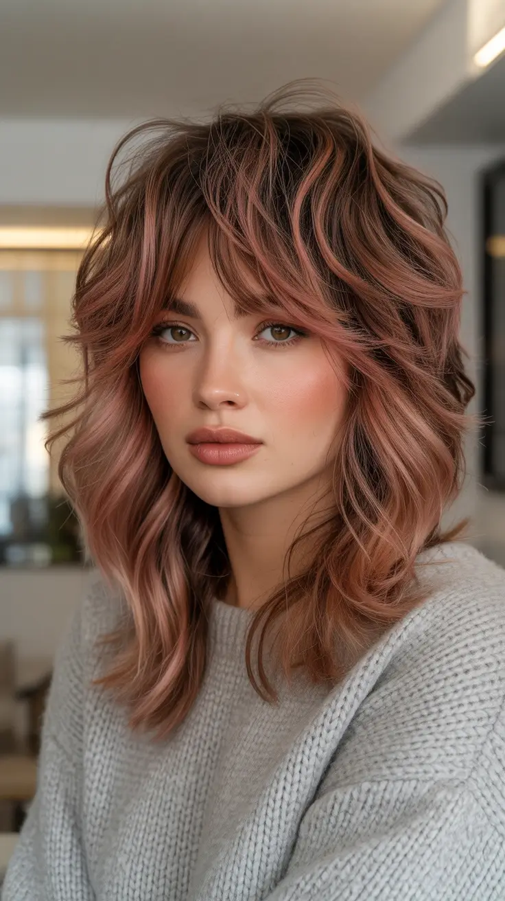 shag haircut - Rosewood Medium Shag With Floating Layers