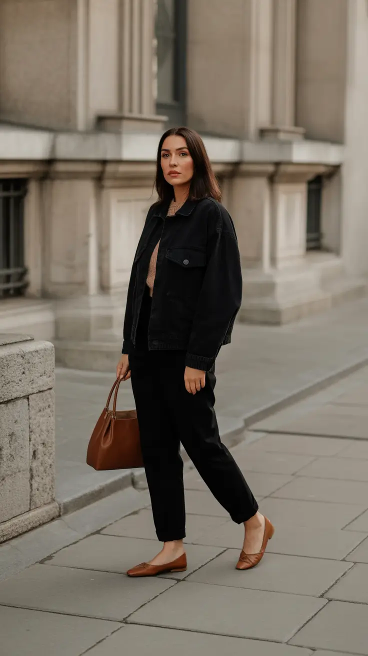 best london spring outfit 2026 - Modern Black Layers For Effortless City Polish