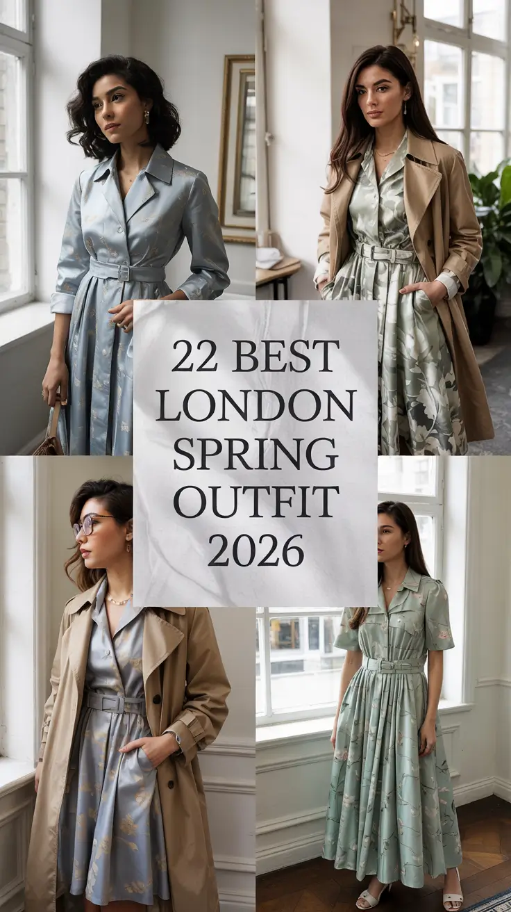 Best London Spring Outfit 2026 - Chic Outfit Ideas For April Travel