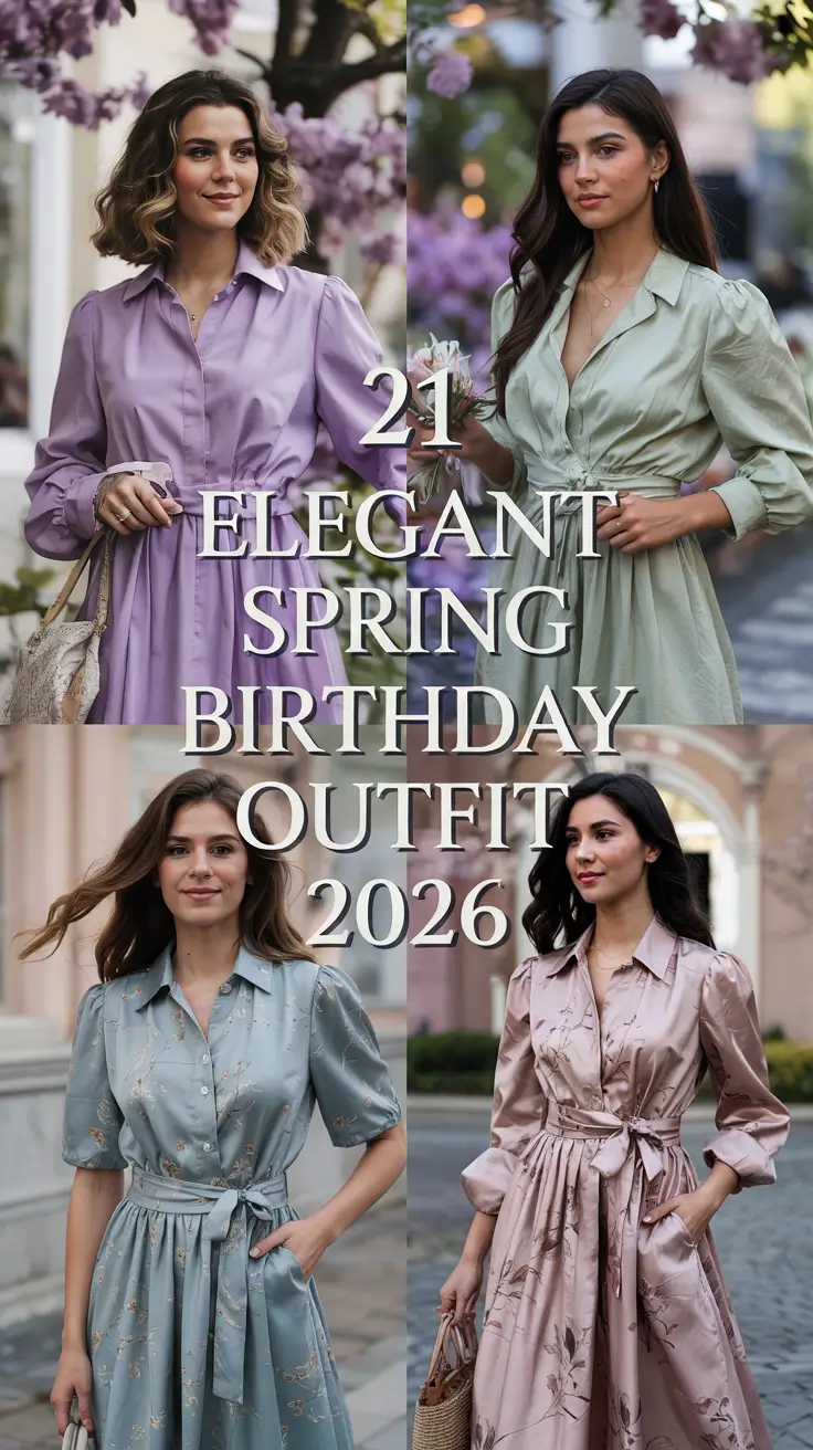 Elegant Spring Birthday Outfit 2026 - Chic Looks, Classy Details And Real-Life Inspo